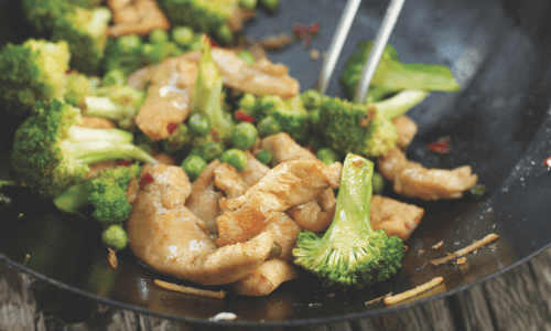 Spicy ginger Chicken Stir Fry